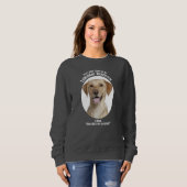 Sweatshirt Lucky Yellow Lab (Devant entier)