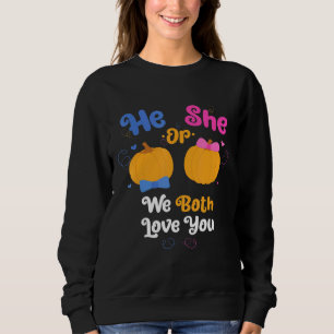Sweatshirt Lui Ou Elle Nous Vous Aimons Tous Les Deux, Genre 