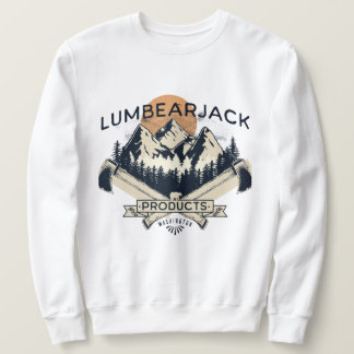 SWEATSHIRT LUMBERJACK M0UNTAIN CREWNECK