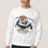 SWEATSHIRT LUMBERJACK M0UNTAIN CREWNECK (Devant)