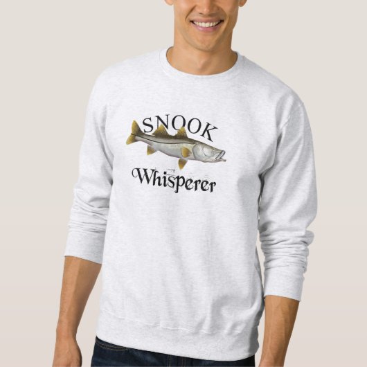 Sweatshirt Lumière de Snook Whisperer (Devant)