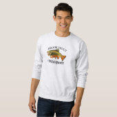 Sweatshirt Lumière de Whisperer Brook Truite (Devant entier)