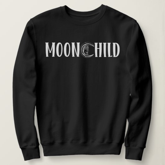 Sweatshirt Lune Lunaire (Design devant)