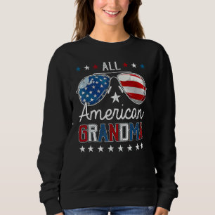 Sweatshirt Lunettes de soleil de famille du 14 juillet pour g