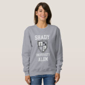 Sweatshirt Lunettes de soleil de l'université Shady Alum (Devant entier)