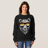 Sweatshirt Lunettes de soleil Gay pride Lgbtq (Devant entier)