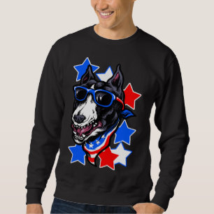Sweatshirt Lunettes de soleil Pitbull américaines