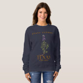 Sweatshirt Lupinus texensis (Devant entier)
