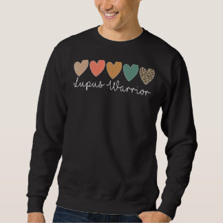 Sweatshirt Lupus Guerrier Lupus Sensibilisation Ruban Violet