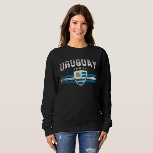 Sweatshirt L'Uruguay (Devant entier)