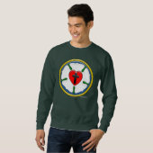Sweatshirt Luther, Rose, (Devant entier)