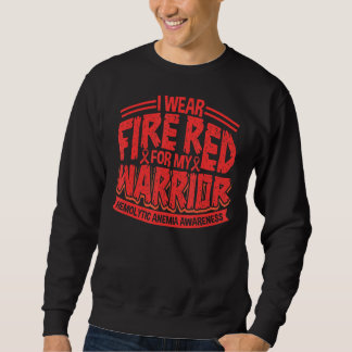 Sweatshirt Lutte contre le Ruban Rouge pour l'anémie hémolyti
