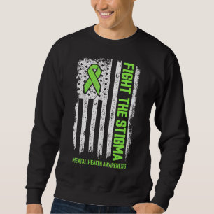 Sweatshirt Lutte de sensibilisation à la santé mentale La sti