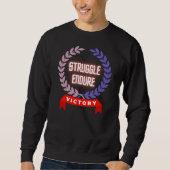 Sweatshirt Lutte Endurance Victoire (Devant)