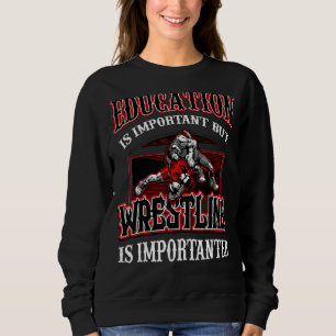 Sweatshirt Lutte Pour Hommes Femmes Raisonnant Freestyle Lutt