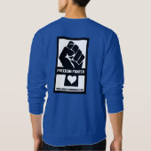 Sweatshirt Lutte pour la liberté (Dos)
