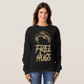 Sweatshirt Lutter contre la lutte des câlins libres (Devant entier)