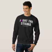Sweatshirt Lutter contre la Stigma Vitiligo Mois de sensibili (Devant entier)