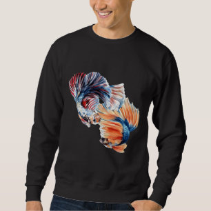 Sweatshirt Lutter contre le poisson Betta Fish Combattre
