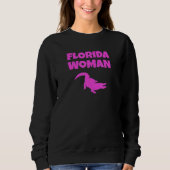 Sweatshirt Lutteur d'alligator de Floride (Devant)