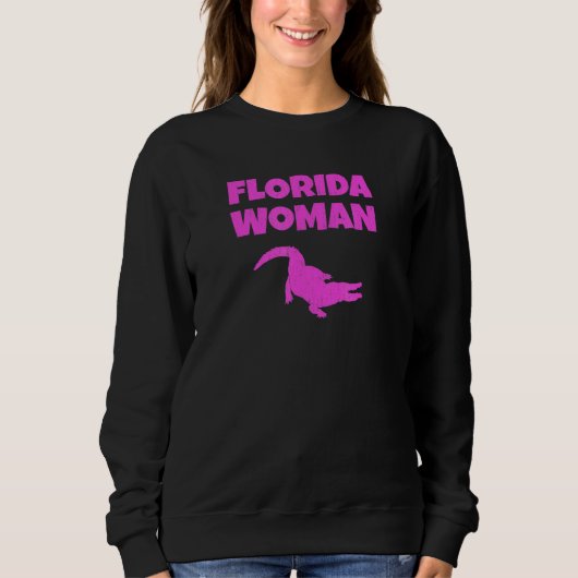 Sweatshirt Lutteur d'alligator de Floride (Devant)