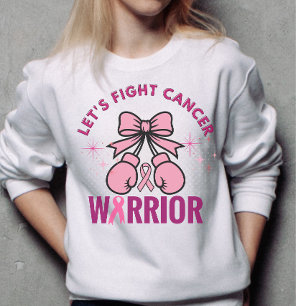 Sweatshirt Luttons contre le cancer, sensibilisation au cance