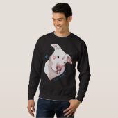 Sweatshirt Luv A Bull Pitbull (Devant entier)