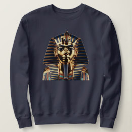 Sweatshirt Luxury Golden Egyptian Mask Artwork T-Shirt