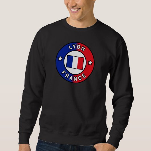 Sweatshirt Lyon France (Devant)