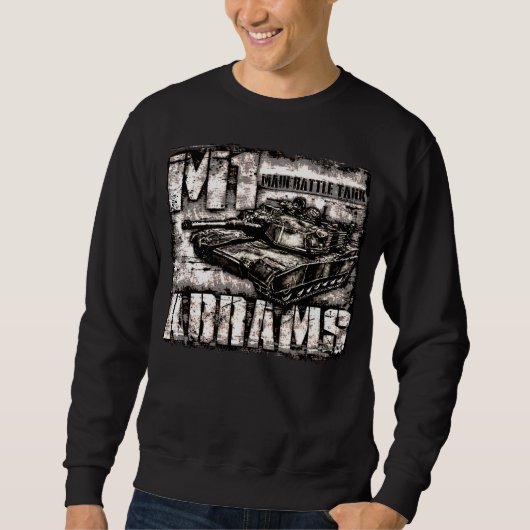 Sweatshirt M1 Abrams (Devant)