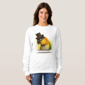 Sweatshirt M. Caique Peinture réaliste (Devant entier)