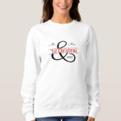 Sweatshirt M. & Mme 1er Noël (Devant)