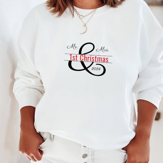 Sweatshirt M. & Mme 1er Noël