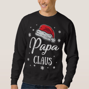 Sweatshirt M. Papa Santa Claus Noël Papa Correspondant Famill