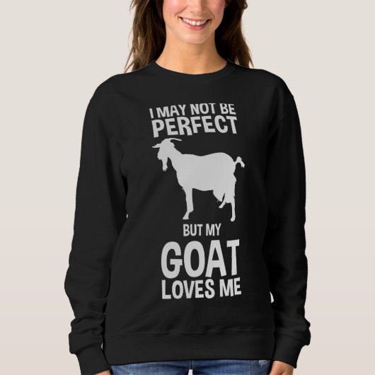 Sweatshirt Ma Chèvre m'aime (Devant)