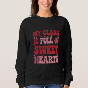 Sweatshirt Ma classe est pleine de chérubins pour la Saint-Va