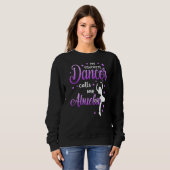 Sweatshirt Ma danseuse préférée m'appelle Abuela Danse Grand- (Devant entier)