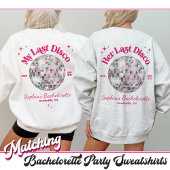 Sweatshirt Ma dernière mariée disco fun mariage enterrement d