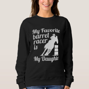 Sweatshirt Ma fille est ma fille.