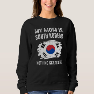 Sweatshirt Ma mère est sud-coréenne Drapeau de fierté sud-cor