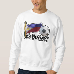 Sweatshirt Mabuhay ! Cheer de football philippin