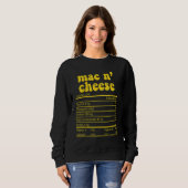 Sweatshirt Mac And Cheese Nutrition Thanksgiving Mac N' Chee (Devant entier)