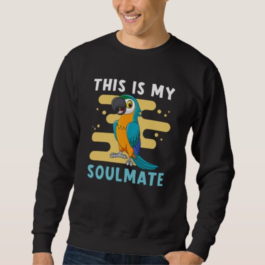 Sweatshirt Macaw Parrot Soulmade (Devant)