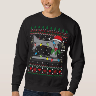 Sweatshirt Machine à coudre Coudre sur mesure Ornament de Noë