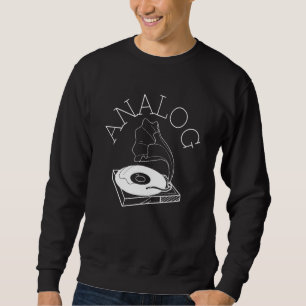 Sweatshirt Machine Audio Beatmaker Et Soundguy Gra Analogique