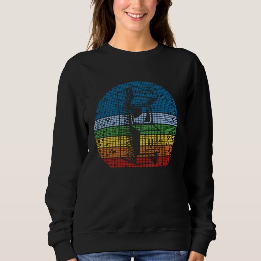 Sweatshirt Machine de jeu d'arcade de jeu vidéo rétro Bit Con (Devant)