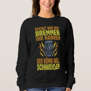 Sweatshirt Machine de soudage pour hommes serrurier métalliqu