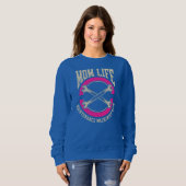 Sweatshirt Machiniste d'entretien mère mère de CNC (Devant entier)