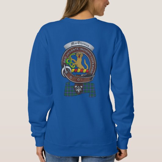 Sweatshirt MacThomas Clan Badge femmes (Dos)