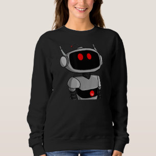 Sweatshirt Mad Crazy Robot Nft Artwork Digital Robotics Ai